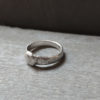 טבעת חותם עגול גולמית