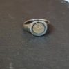טבעת חותם עם מטבע זהב 14K